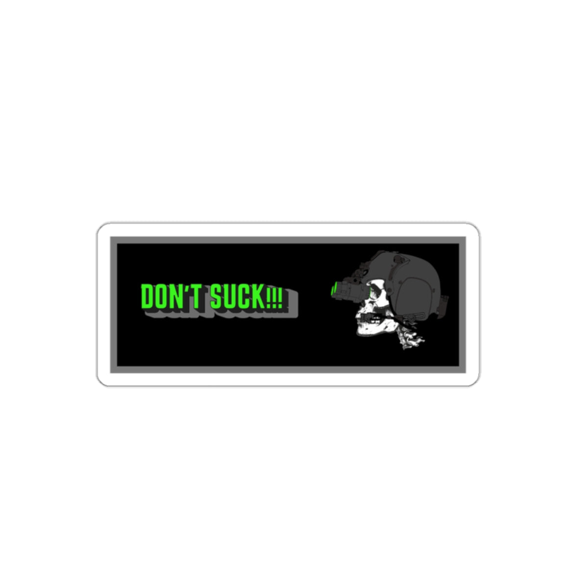 Don't Suck Die-Cut Stickers