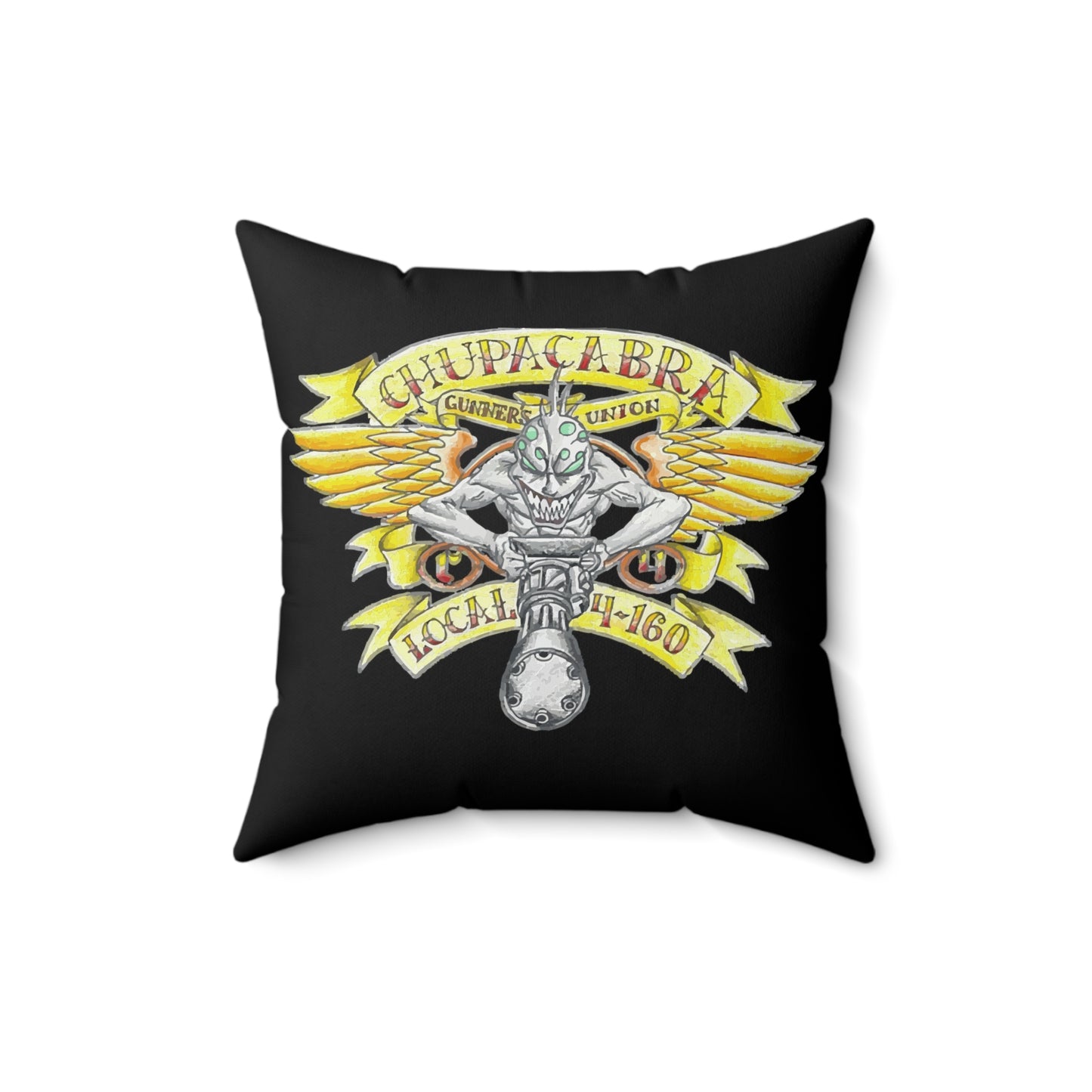 C/4 1st FLT GUNNERS UNION Spun Polyester Square Pillow