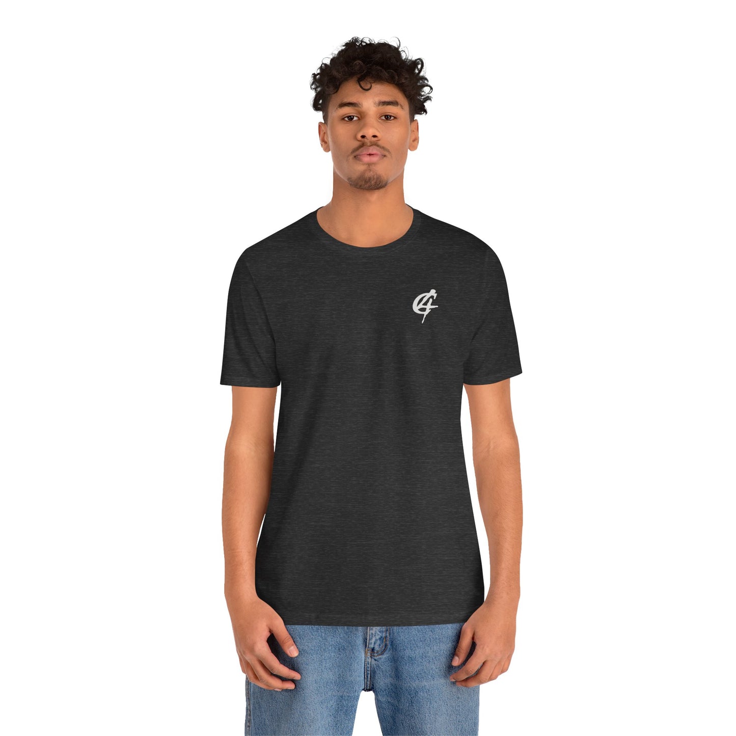 C/4 Black Logo Unisex Jersey Short Sleeve Tee