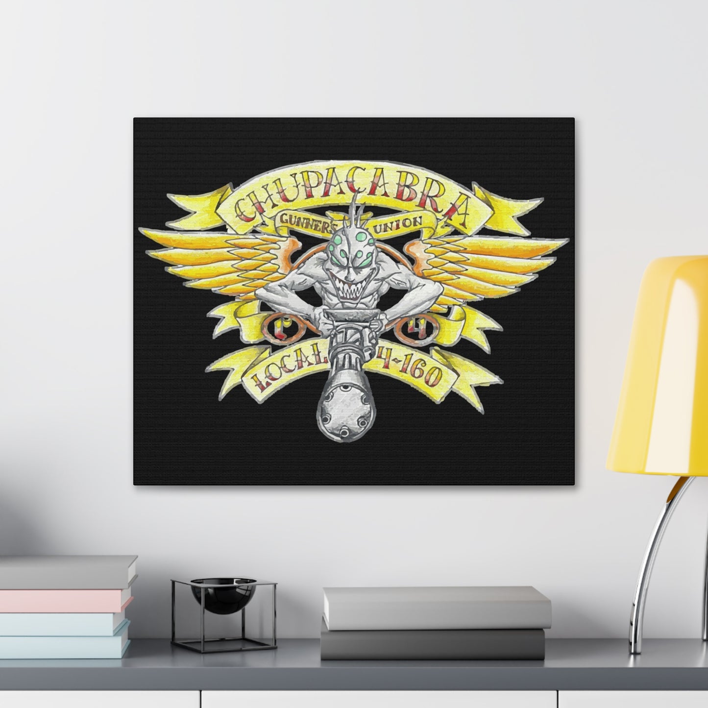 C4 1st FLT GUNNERS UNION Canvas Gallery Wraps