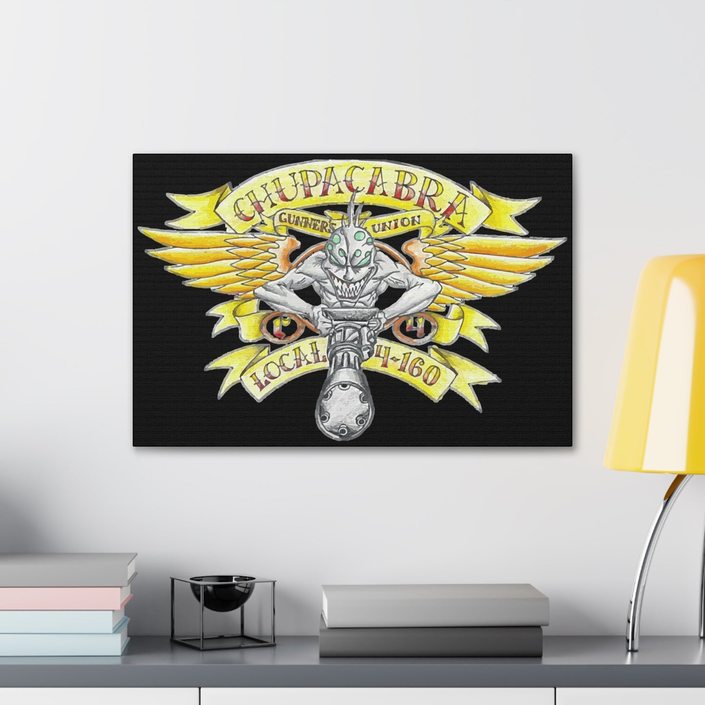 C4 1st FLT GUNNERS UNION Canvas Gallery Wraps