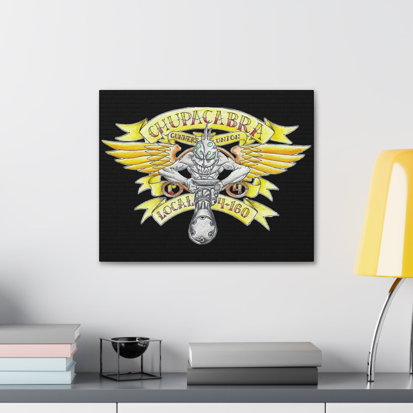 C4 1st FLT GUNNERS UNION Canvas Gallery Wraps