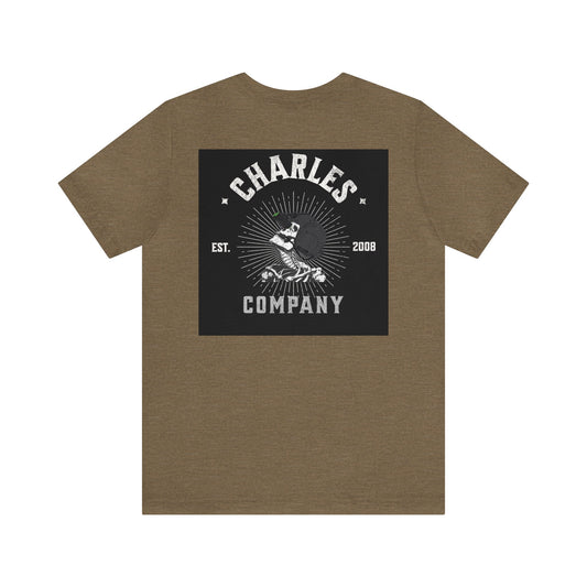 Charles Company Unisex Jersey Short Sleeve Tee