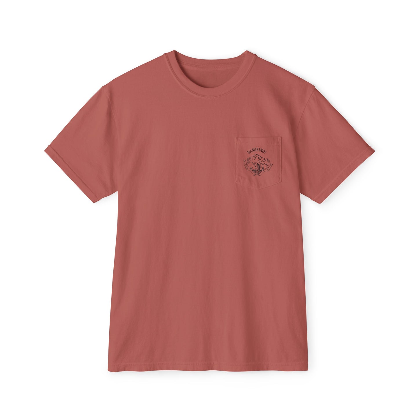 DAMIFINO! Unisex Garment-Dyed Pocket T-Shirt