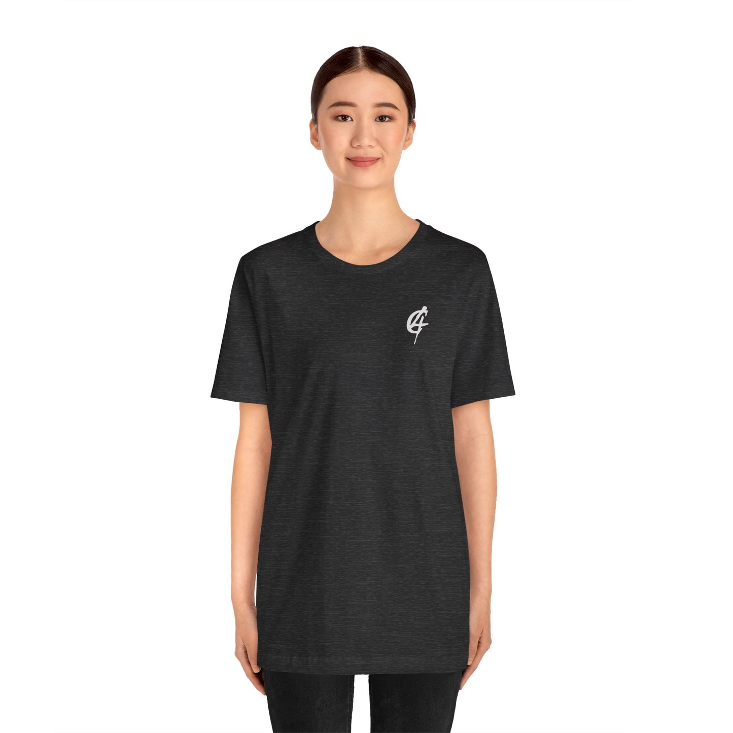 C/4 Black Logo Unisex Jersey Short Sleeve Tee