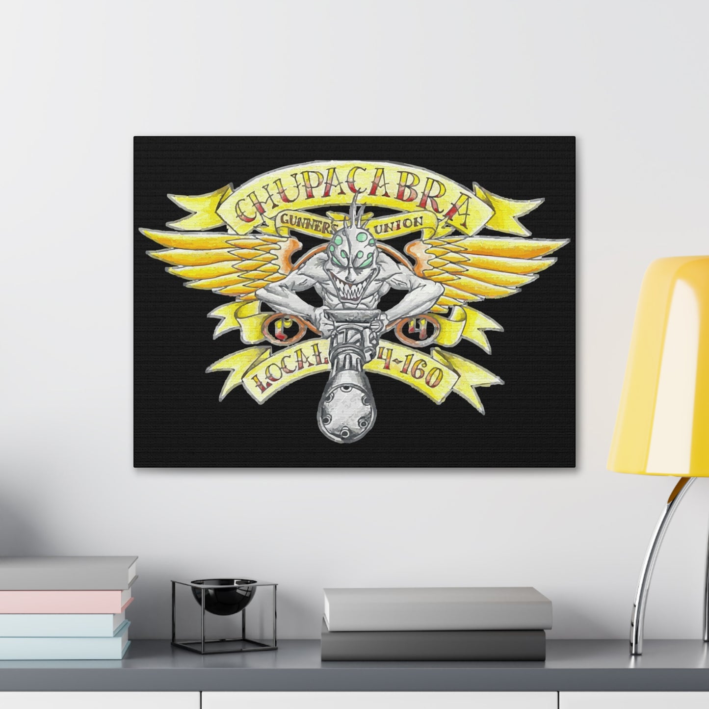 C4 1st FLT GUNNERS UNION Canvas Gallery Wraps