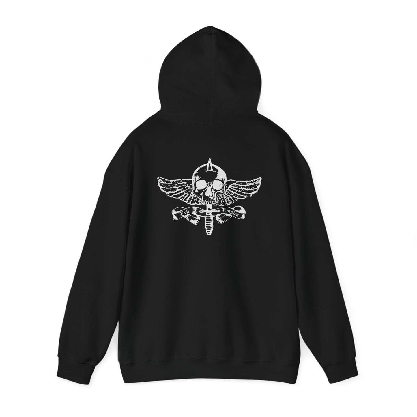 B/4  Logo front and back  Unisex Heavy Blend™ Hooded Sweatshirt