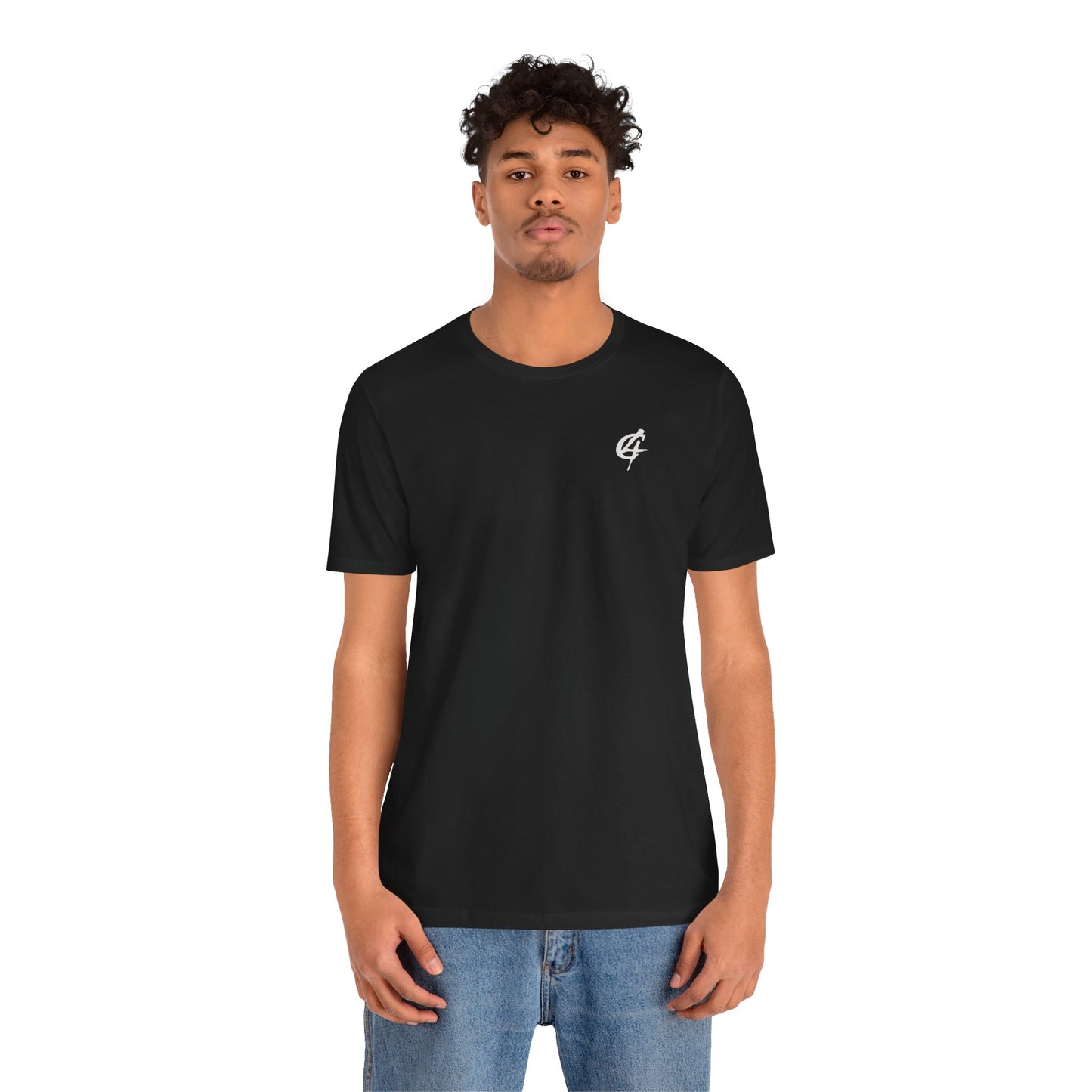 C/4 Black Logo Unisex Jersey Short Sleeve Tee