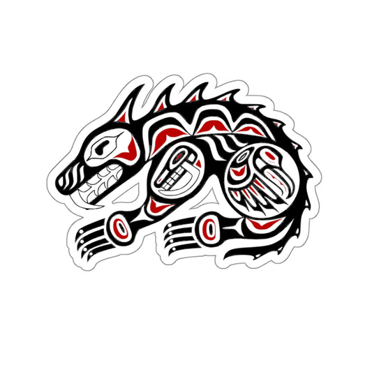 Tribal Chupa Kiss-Cut Stickers