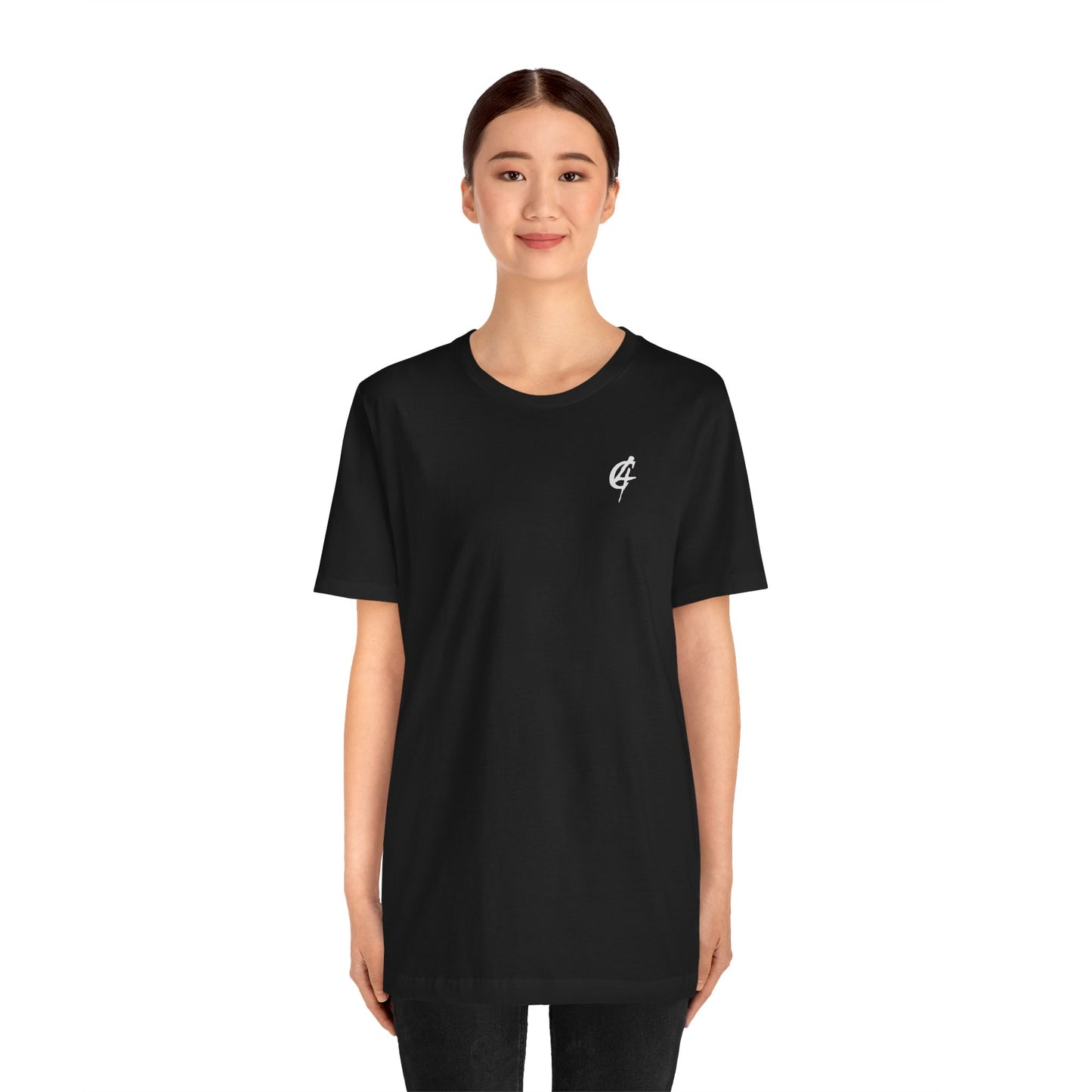 C/4 Black Logo Unisex Jersey Short Sleeve Tee