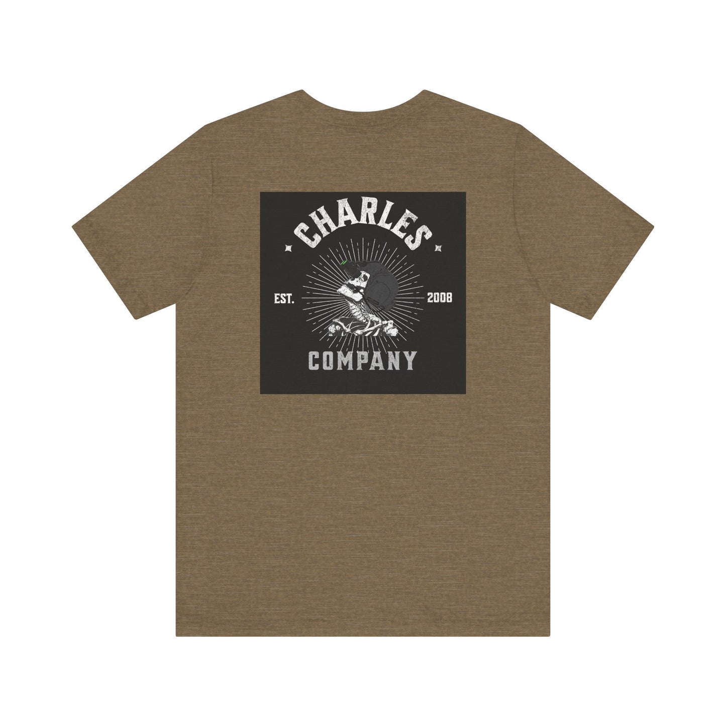 Charles Company Unisex Jersey Short Sleeve Tee