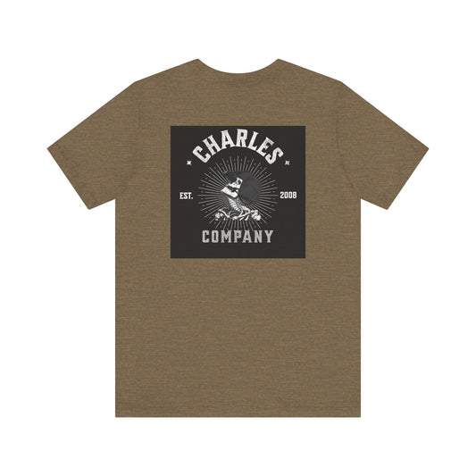 Charles Company Unisex Jersey Short Sleeve Tee