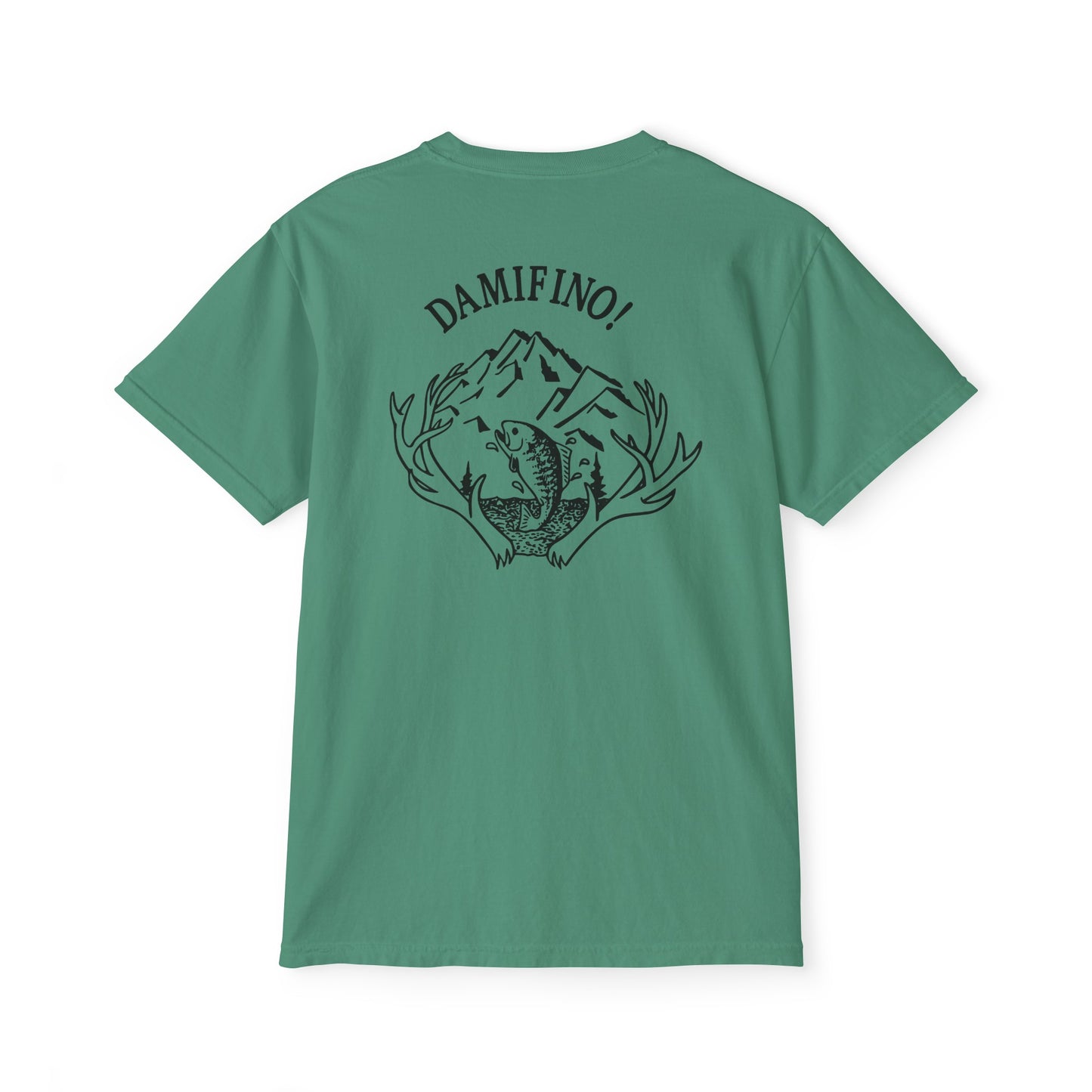 DAMIFINO! Unisex Garment-Dyed Pocket T-Shirt