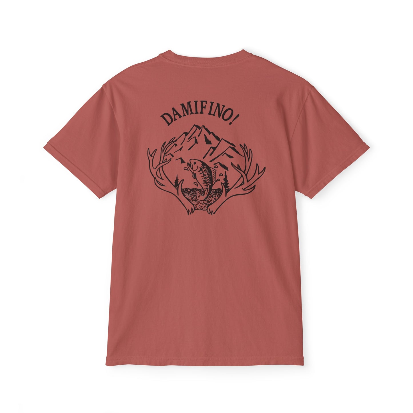 DAMIFINO! Unisex Garment-Dyed Pocket T-Shirt