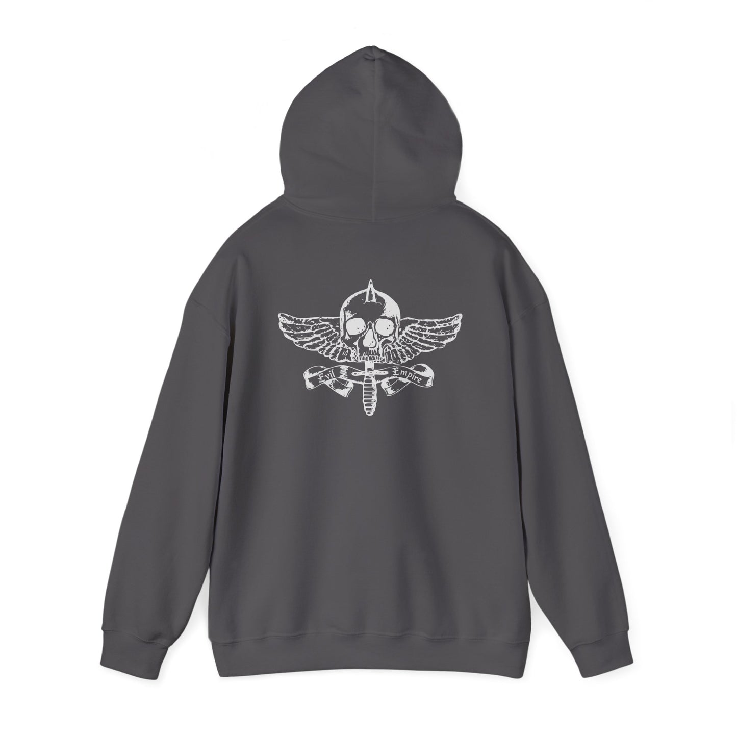 B/4  Logo front and back  Unisex Heavy Blend™ Hooded Sweatshirt