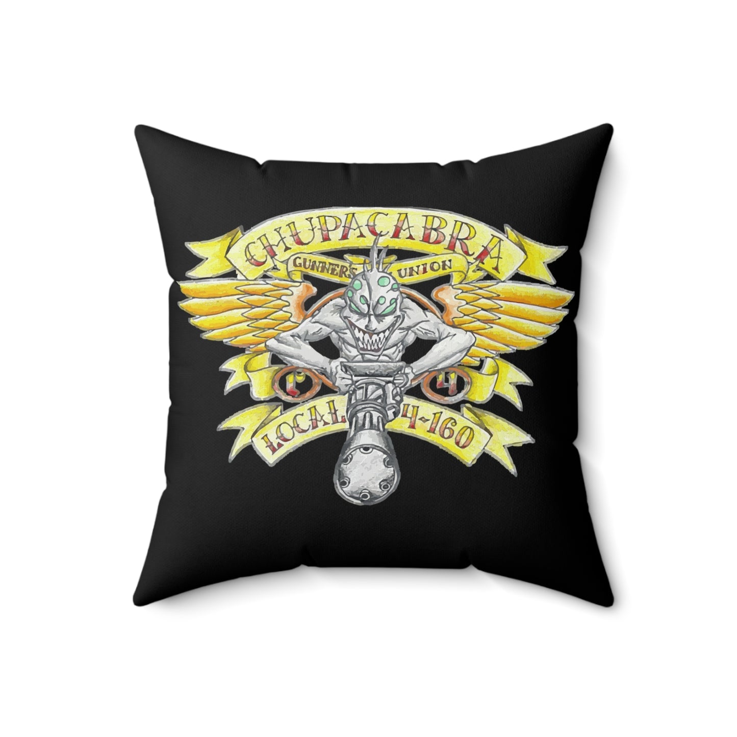 C/4 1st FLT GUNNERS UNION Spun Polyester Square Pillow