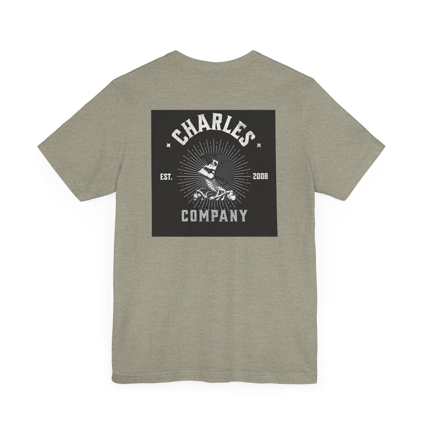 Charles Company Unisex Jersey Short Sleeve Tee