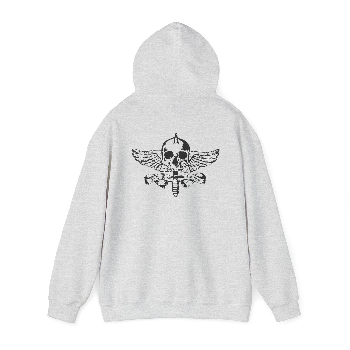 B/4  Logo front and back  Unisex Heavy Blend™ Hooded Sweatshirt