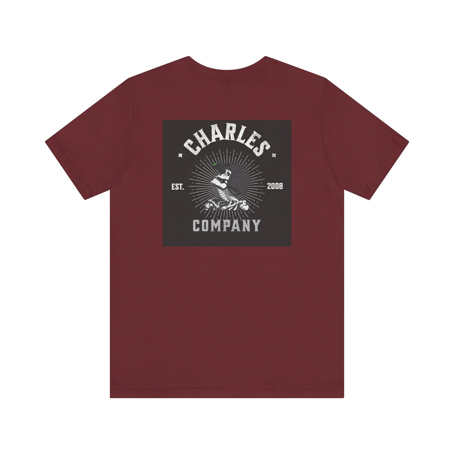 Charles Company Unisex Jersey Short Sleeve Tee